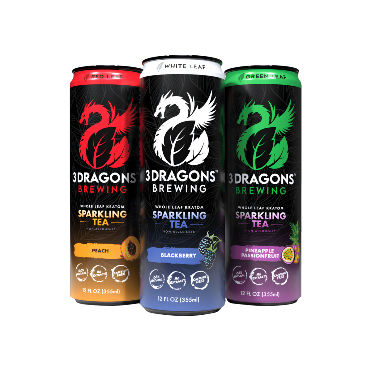 3 Dragon Brewing Kratom Sparkling Tea
