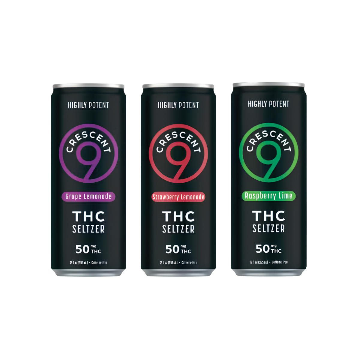 Crescent 9 THC Seltzer 50MG