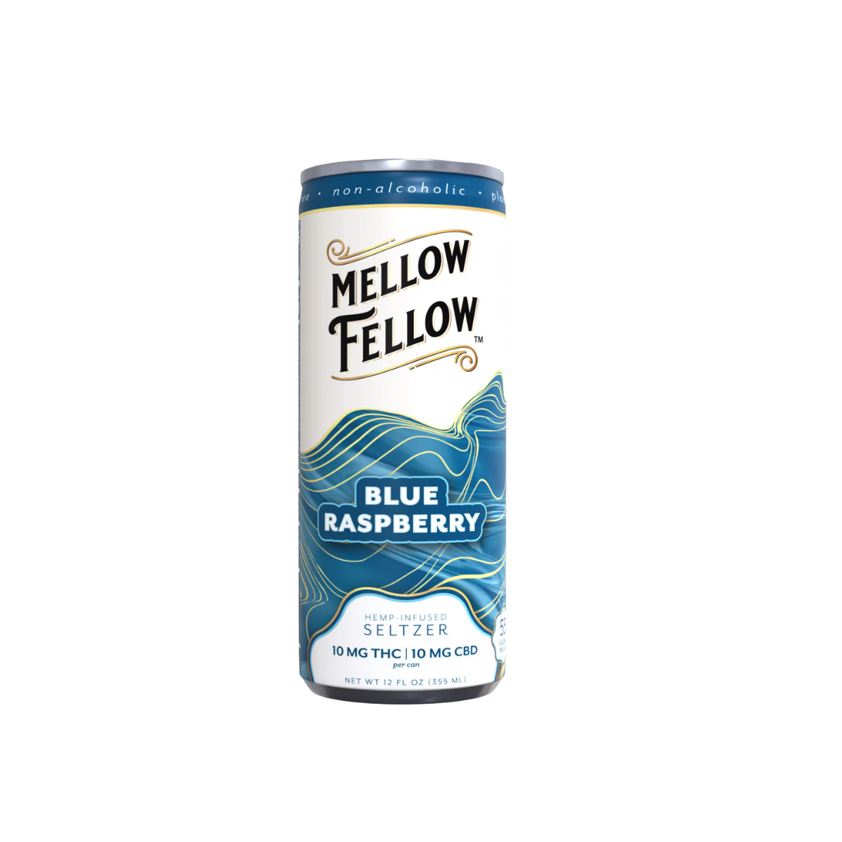 Mellow Fellow Delta 9 THC + CBD Seltzer 20MG