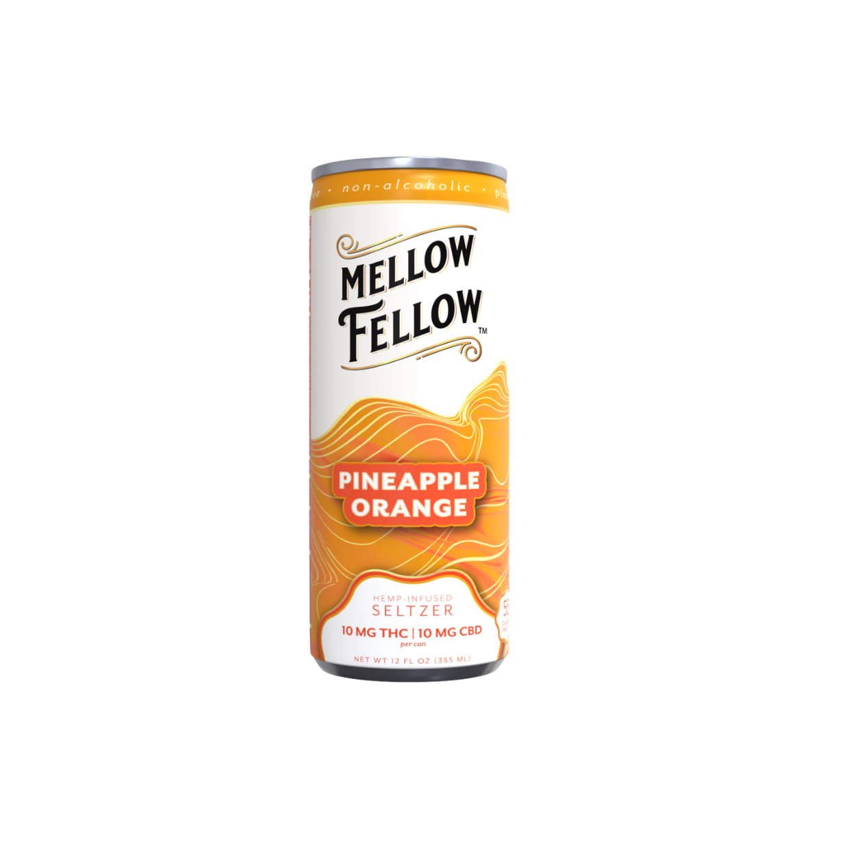 Mellow Fellow Delta 9 THC + CBD Seltzer 20MG