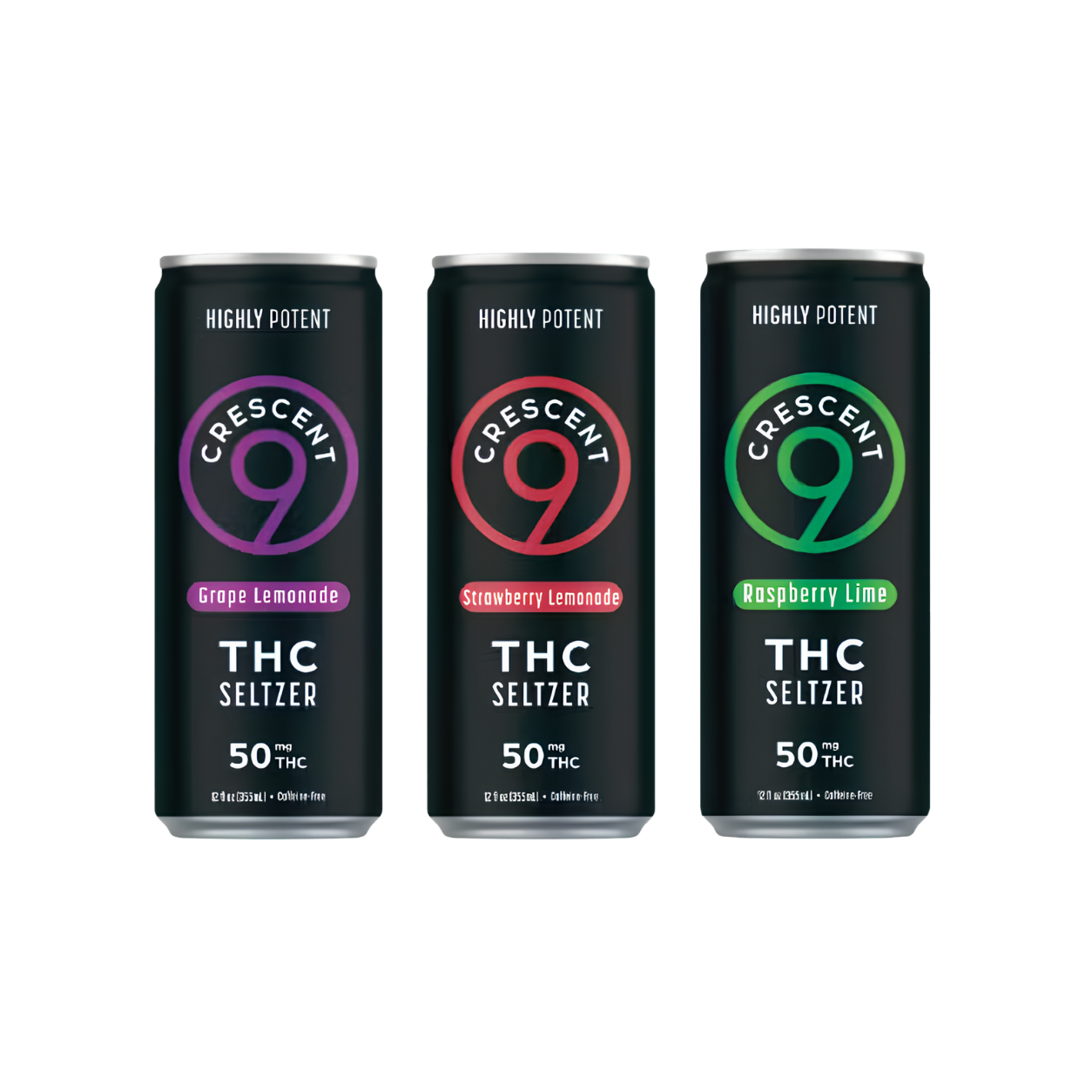 Crescent 9 THC Seltzer 50MG