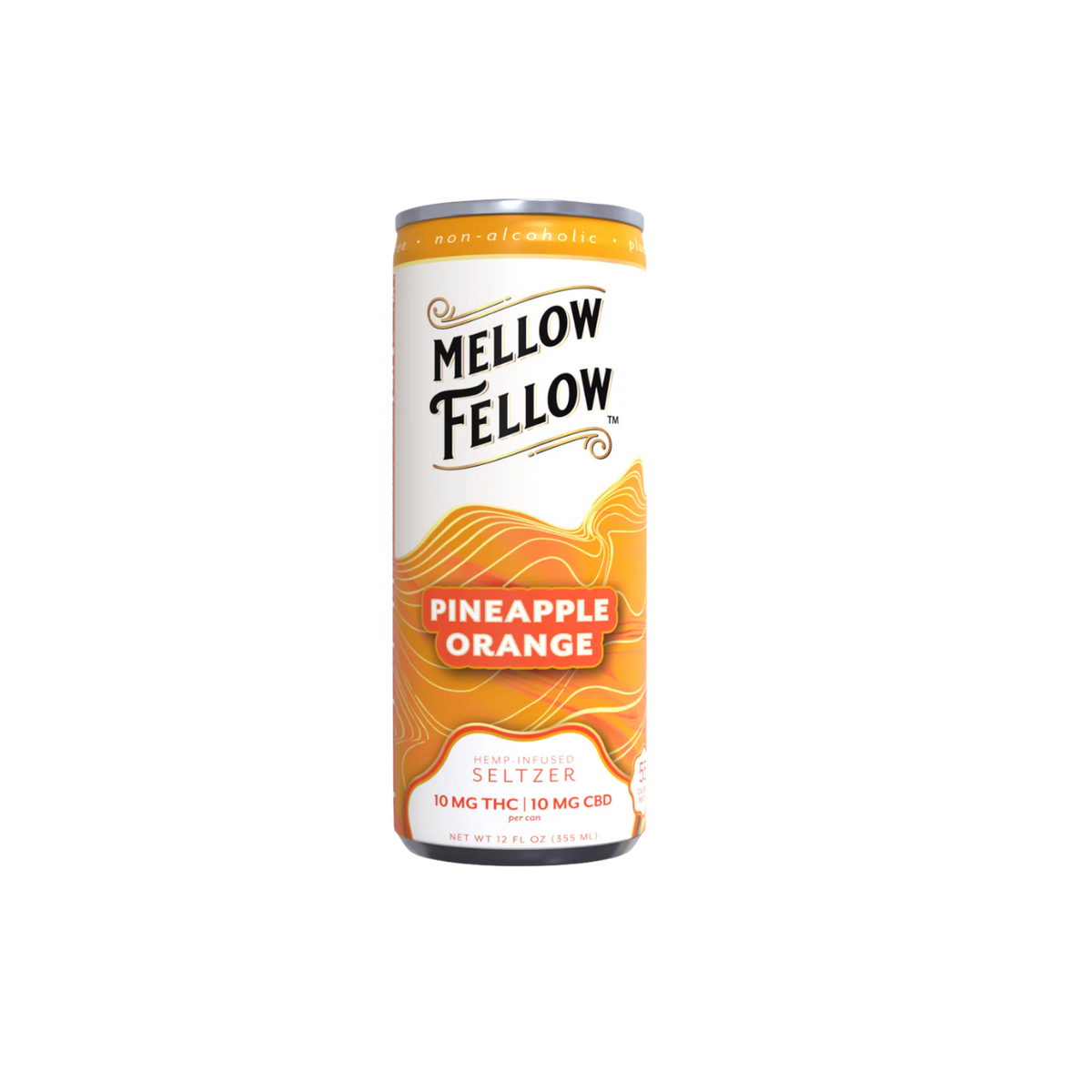 Mellow Fellow Delta 9 THC + CBD Seltzer 20MG
